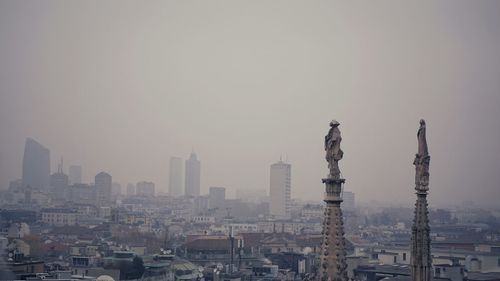 Skyscrapers in city