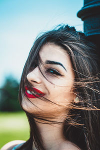 Portrait of a beautiful woman