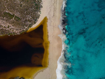 Scenic view of beach