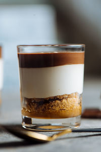 Close-up of coffee on table