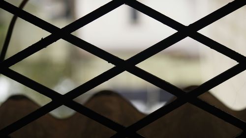 Full frame shot of window