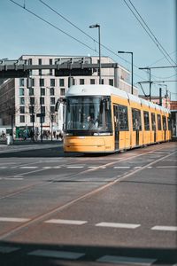 View of city street