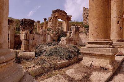 The archeological site of jerash 