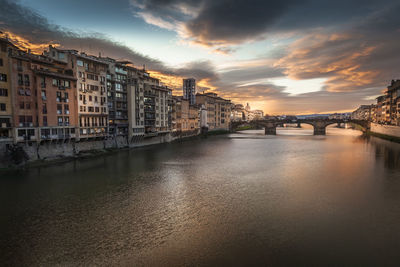 Ponte vecchio is one of the symbols of florence and one of the most famous bridges in the world