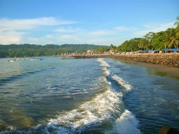 Group of people on beach