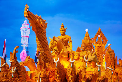 Nakhon ratchasima candle parade nakhon ratchasima, lent tradition in thailand