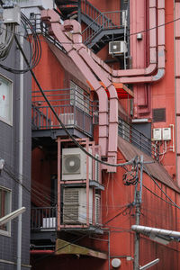 Red building in akasaka 3-chome, minato-ku, tokyo