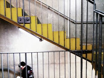 Stairway of old building