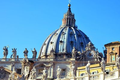 Low angle view of church