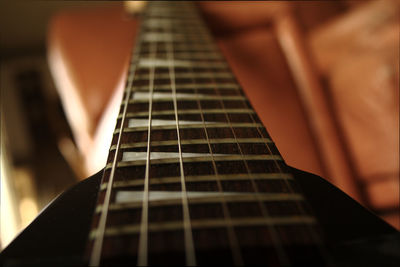 Close-up of guitar