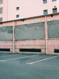 View of basketball court