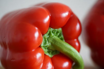 Close-up of red bell peppers