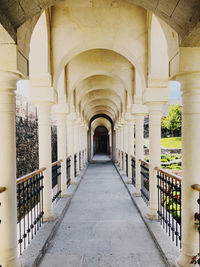 Corridor of building