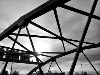 Low angle view of cloudy sky