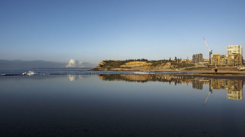 Scenic view of calm sea