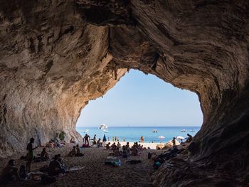 People on beach