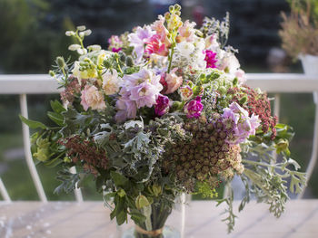 Close-up of flower bouquet