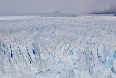 Snow covered glacier