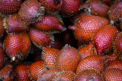 Full frame shot of strawberries