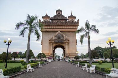 View of historical building against sky