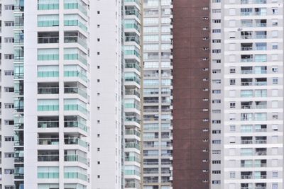 Residential buildings in city