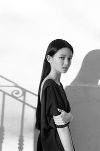 Young chinese girl with black dress ii