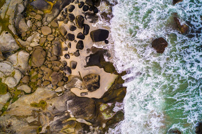 Full frame shot of rocks