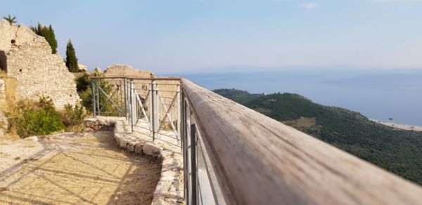 Panoramic view of castle against sky