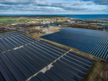 Grenaa district heating solar park by solarfuture, denmark