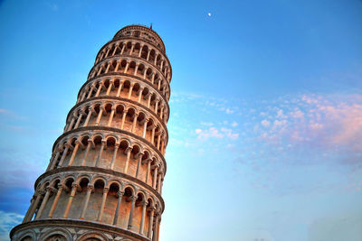 Low angle view of historical building against sky