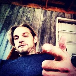 Portrait of young woman