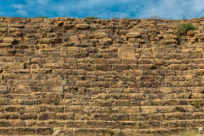 Remains of greek temples located in selinunte - sicily