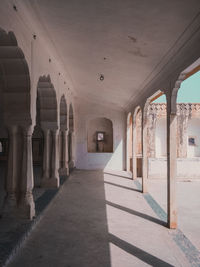 Interior of old building