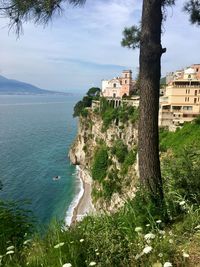 House near an abyss in sorrento