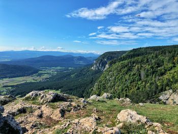 Sky view on hohe wand