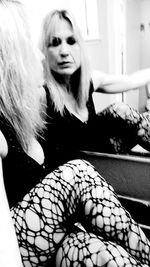 Portrait of woman smiling