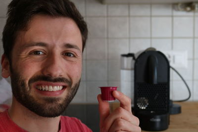 Portrait of a man smiling