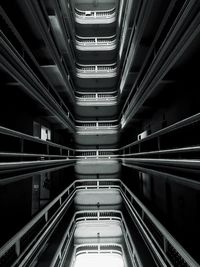 Illuminated underground walkway