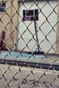 Full frame shot of chainlink fence