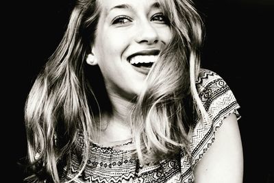 Portrait of young woman