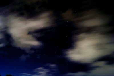 Full frame shot of jellyfish swimming in sky