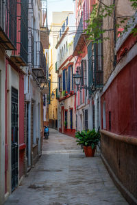 Street amidst buildings in city