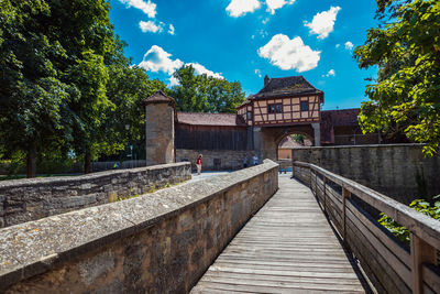 Bridge against sky