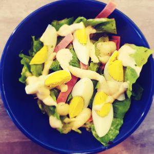 Close-up of salad in bowl