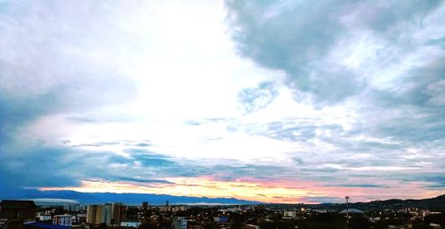 Cityscape against sky