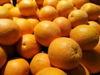 Full frame shot of oranges