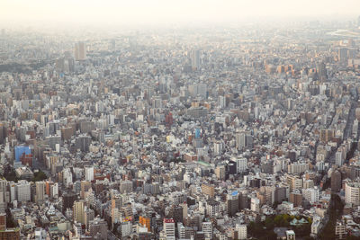 Aerial view of cityscape