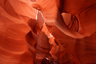 Rock formations at canyon