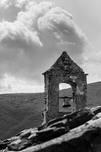 Bell tower against sky