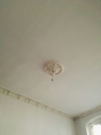 Low angle view of ceiling